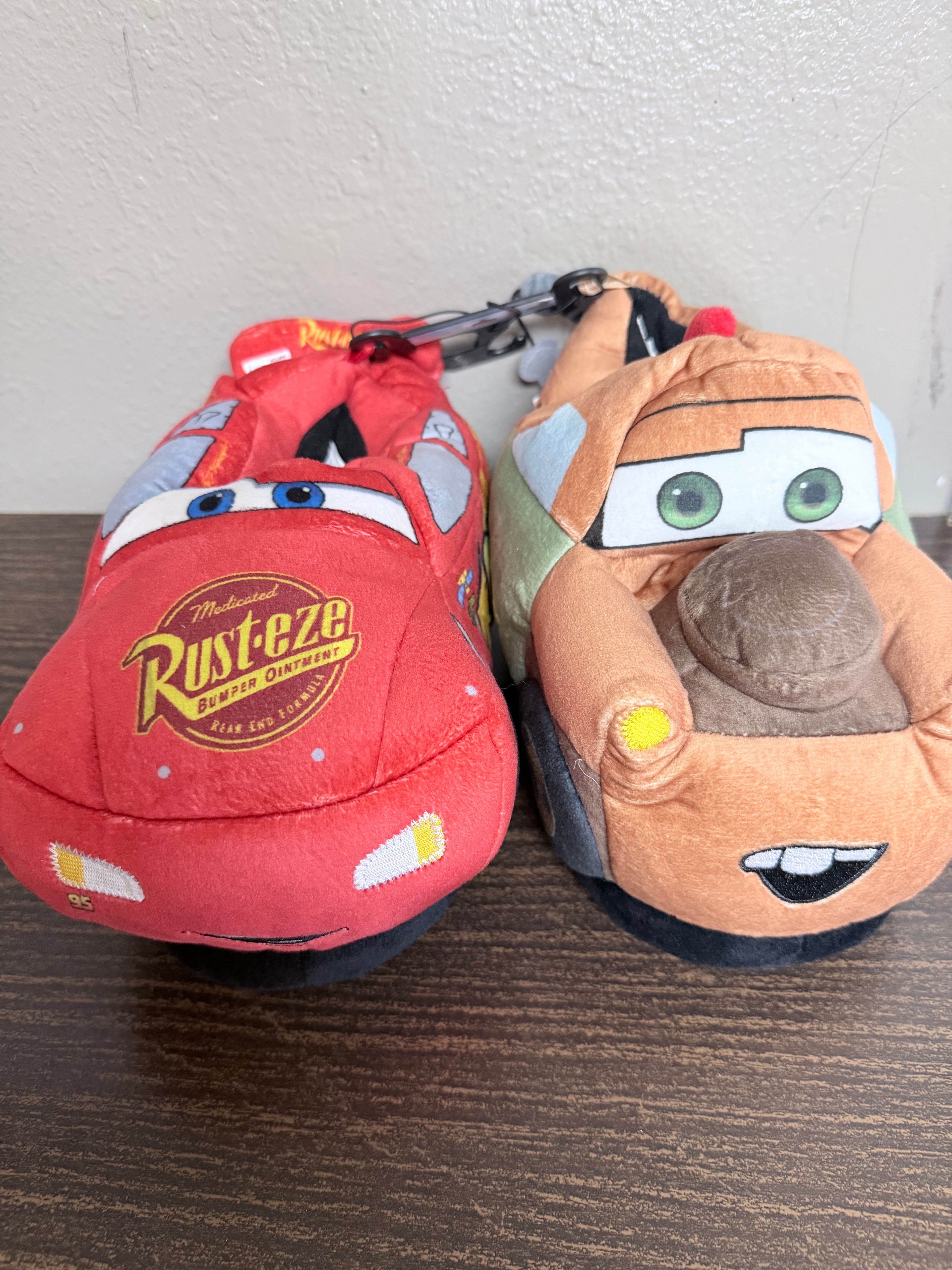 Disney Pixar Cars lighting McQueen y Mater Plus Slip